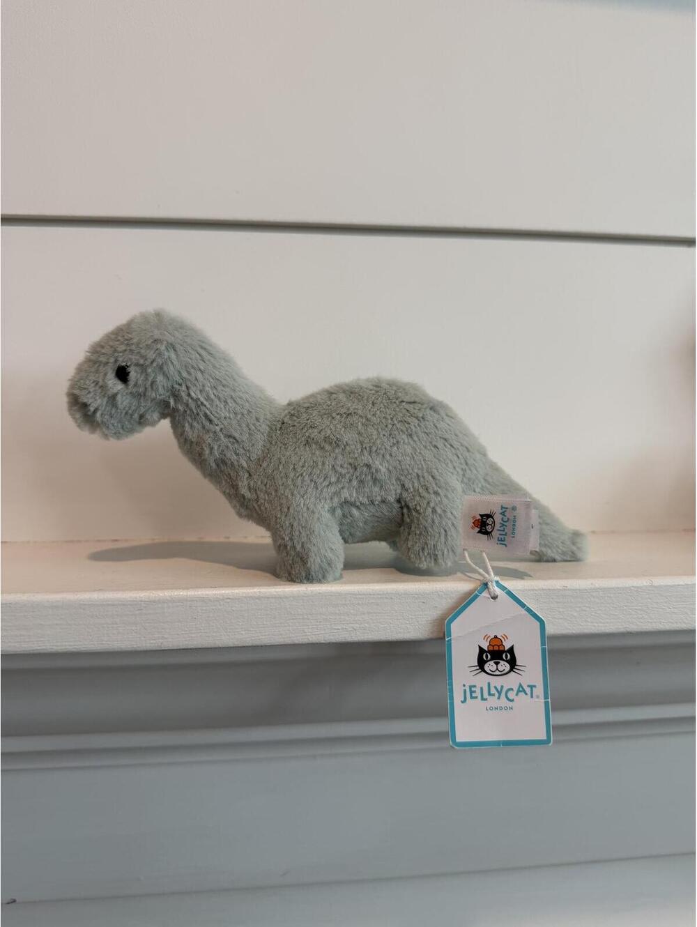 Jellycat mini fossilly brontosaurus RETIRED NWT 7 Inches